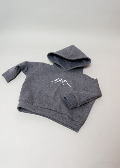 Mountain Hoodie aus Waffle Knit
