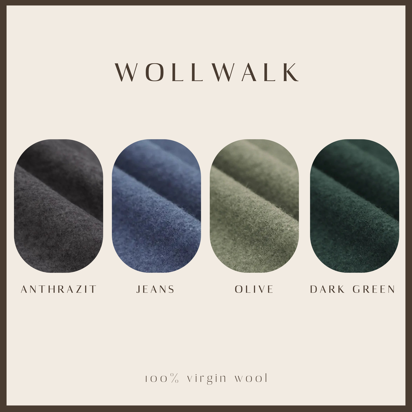 Gefütterte Wollwalk-Jacke mit Teddyplüsch für Kinder