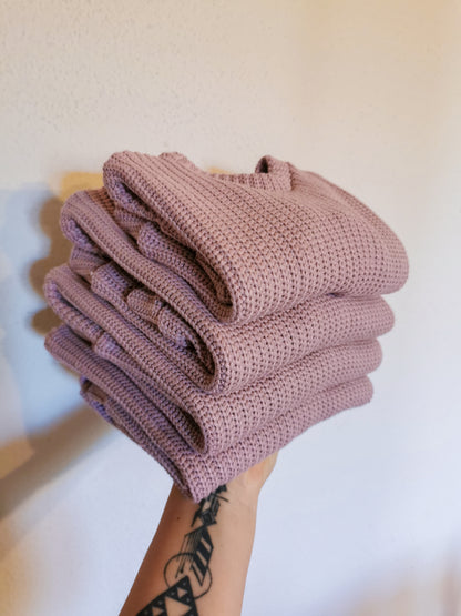 Grobstrick Oversized Pullover