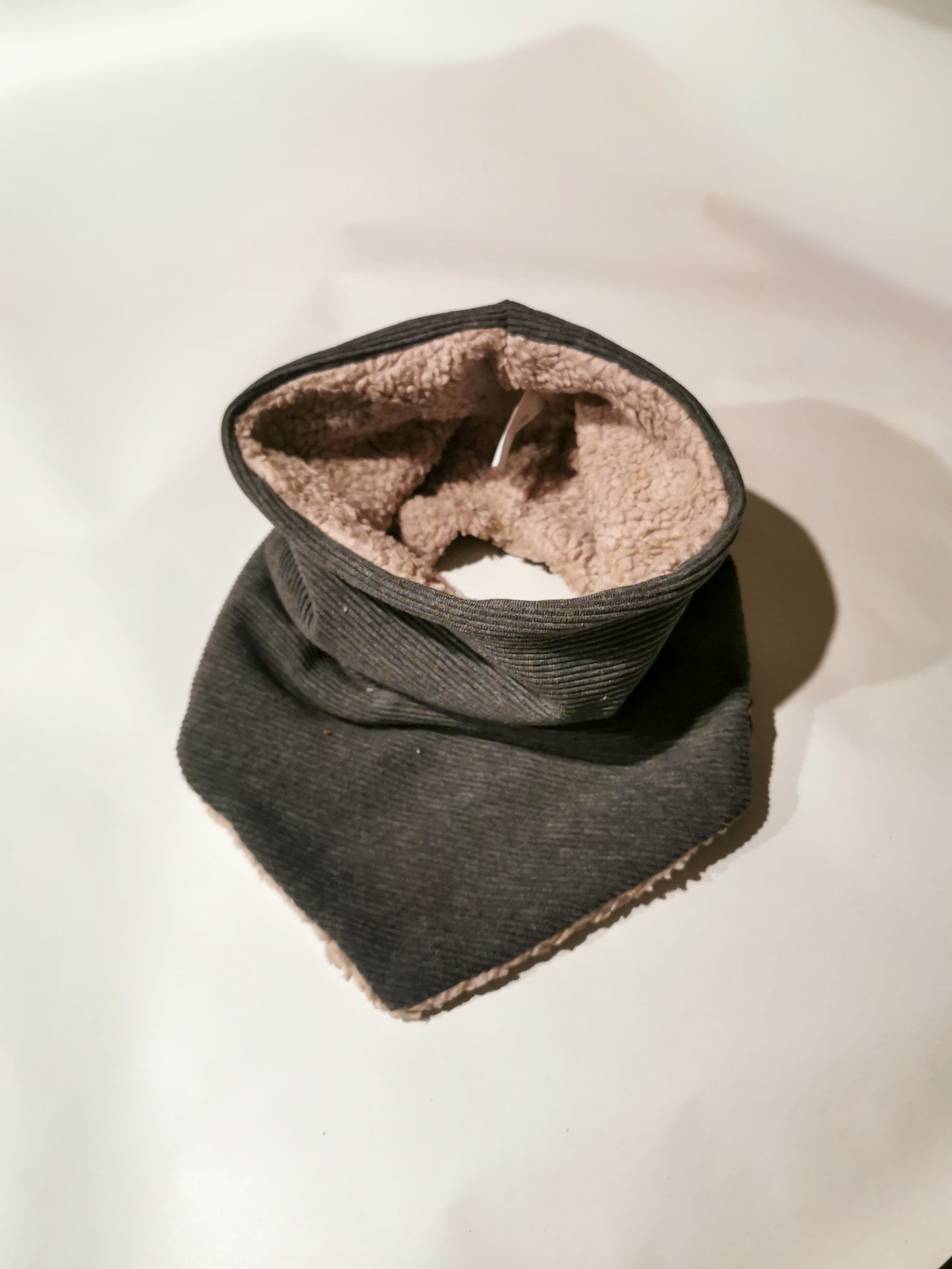 Rib-Jersey Dreiecks-Loopschal für Mama mit wählbarer Fütterung