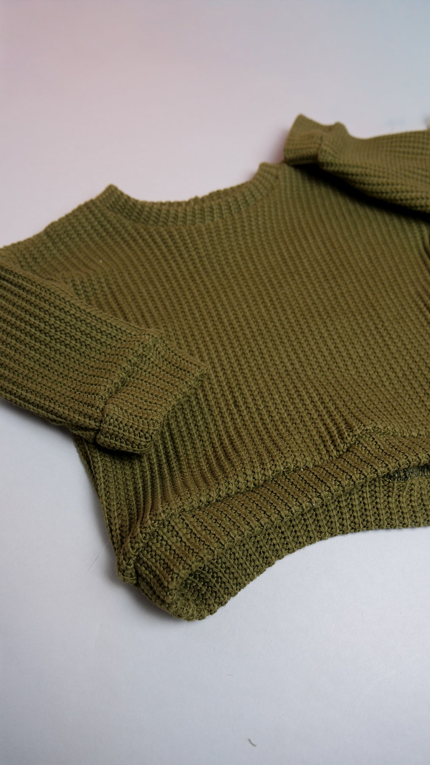 Grobstrick Oversized Pullover