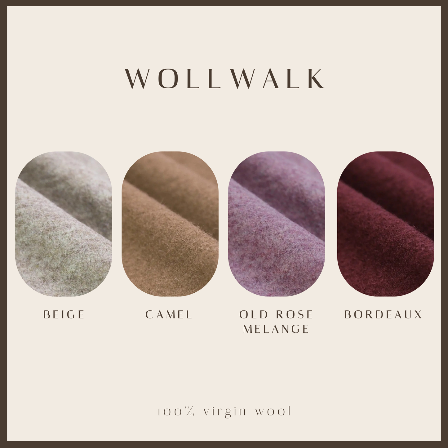 Gefütterte Wollwalk-Jacke mit Teddyplüsch für Kinder