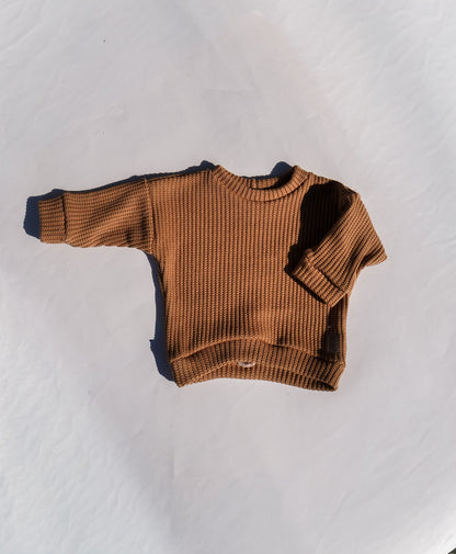 Grobstrick Oversized Pullover