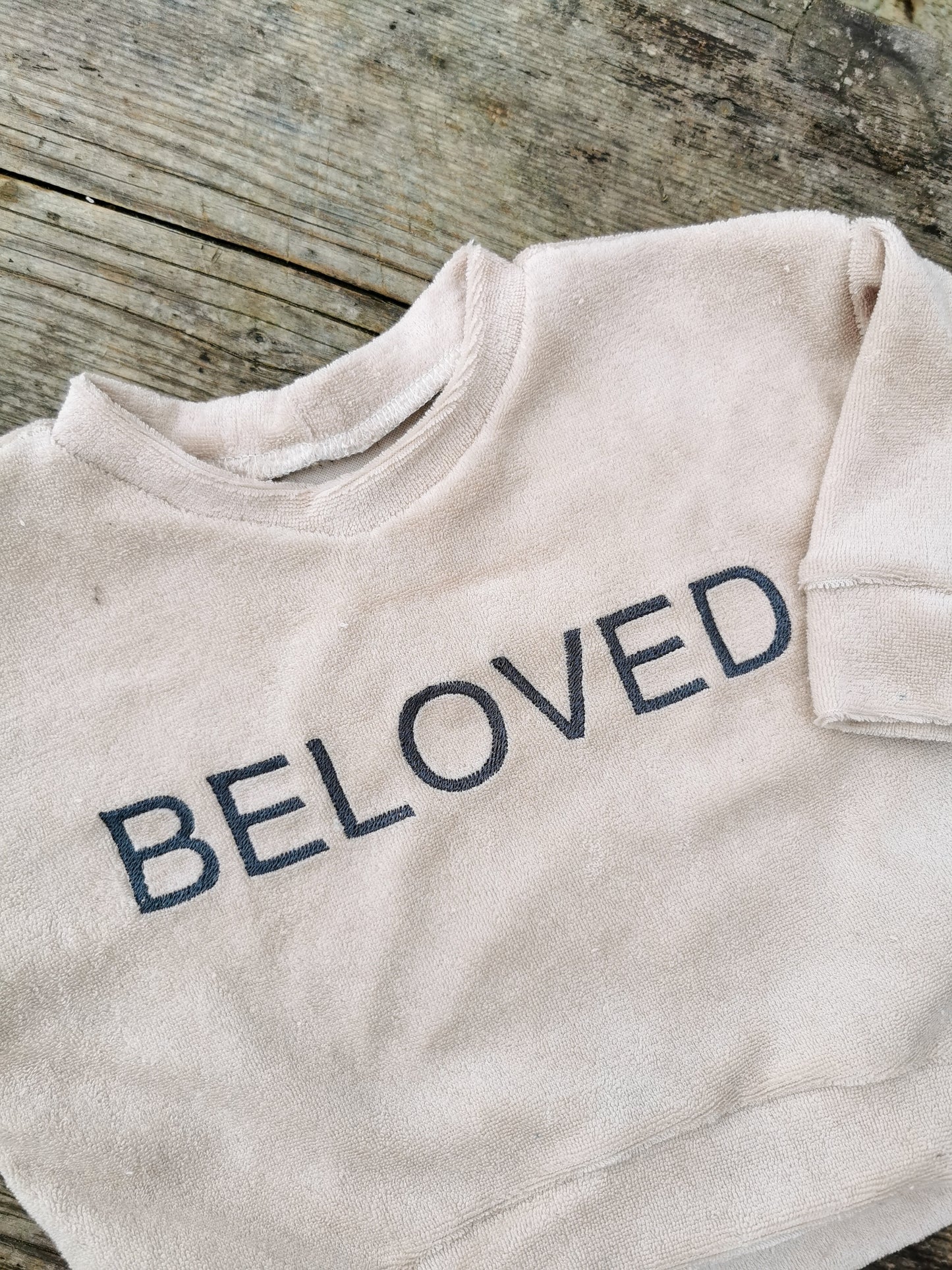 BELOVED Oversized Pullover aus Frottee