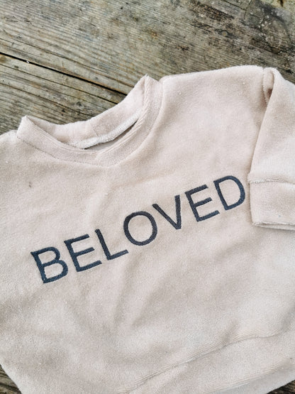 BELOVED Oversized Pullover aus Frottee