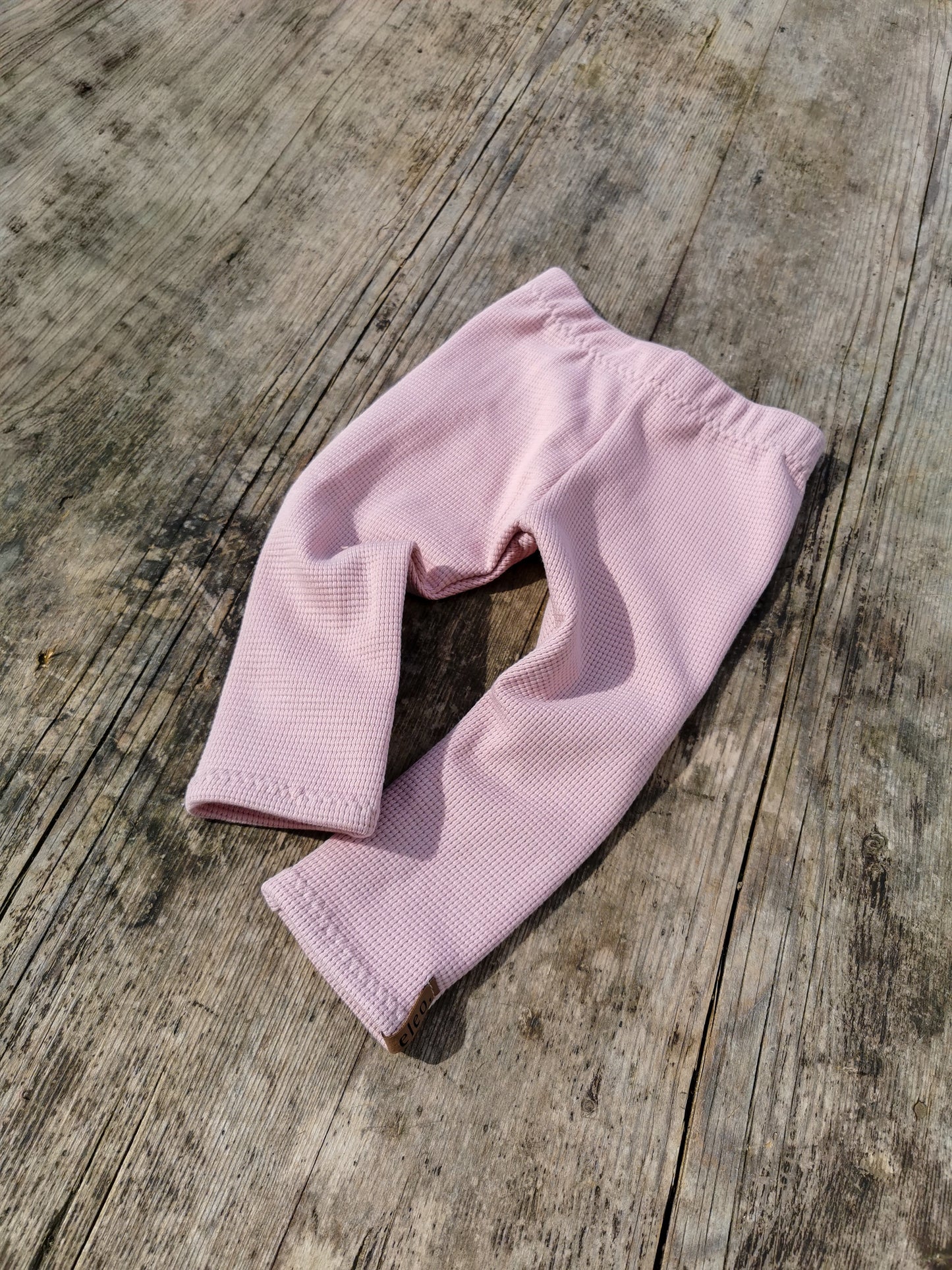 Leggings aus Waffle-Knit Jersey