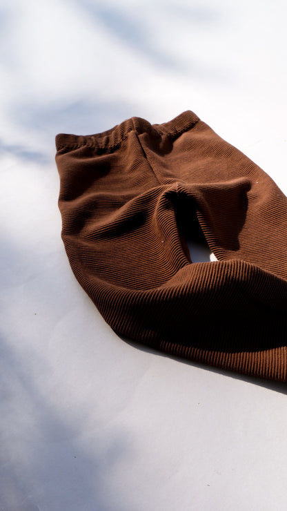 Leggings aus Rib-Jersey