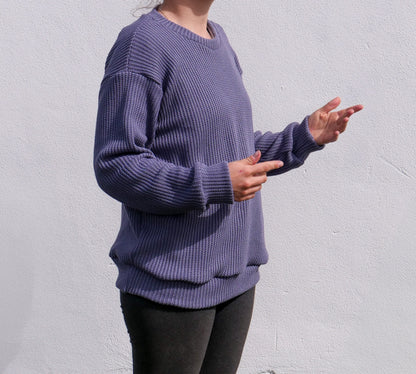 Mama Grobstrick Oversized Pullover