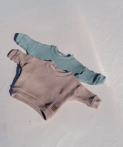 Grobstrick Oversized Pullover