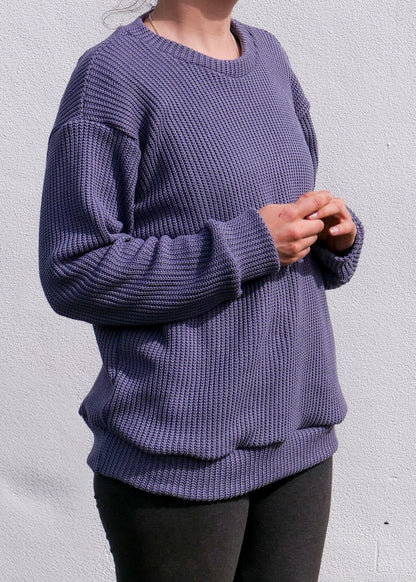 Mama Grobstrick Oversized Pullover