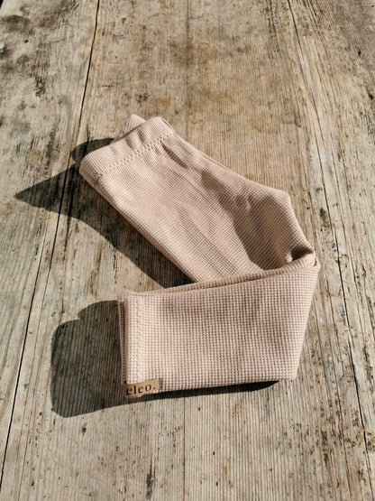 Leggings aus Waffle-Knit Jersey