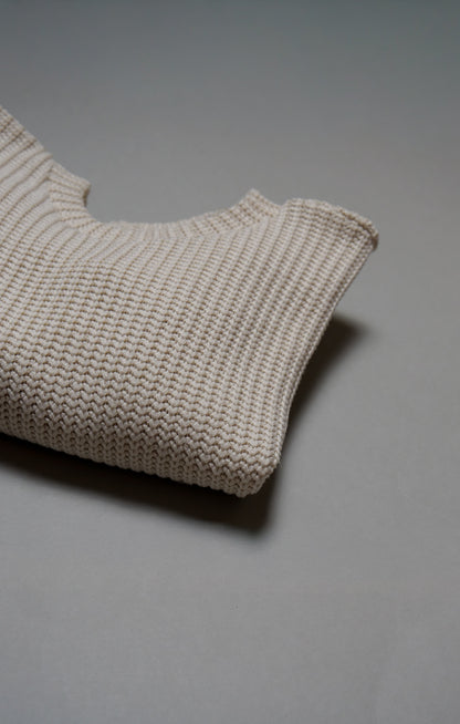 Grobstrick Oversized Pullover