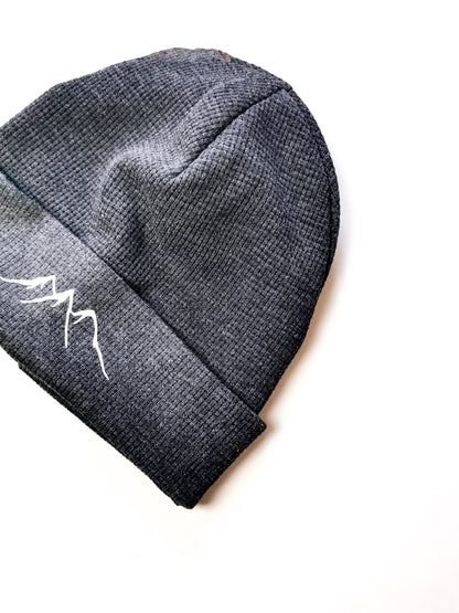Mountain Waffle Knit Beanie