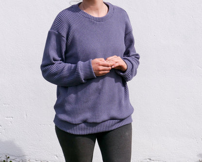 Mama Grobstrick Oversized Pullover