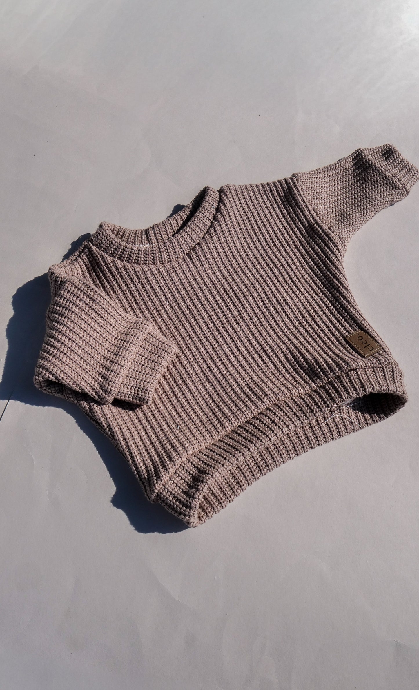 Grobstrick Oversized Pullover